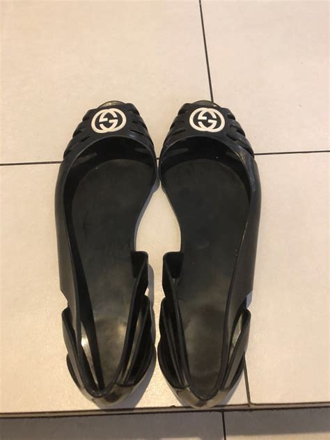 Gucci Marola Jelly Flats 